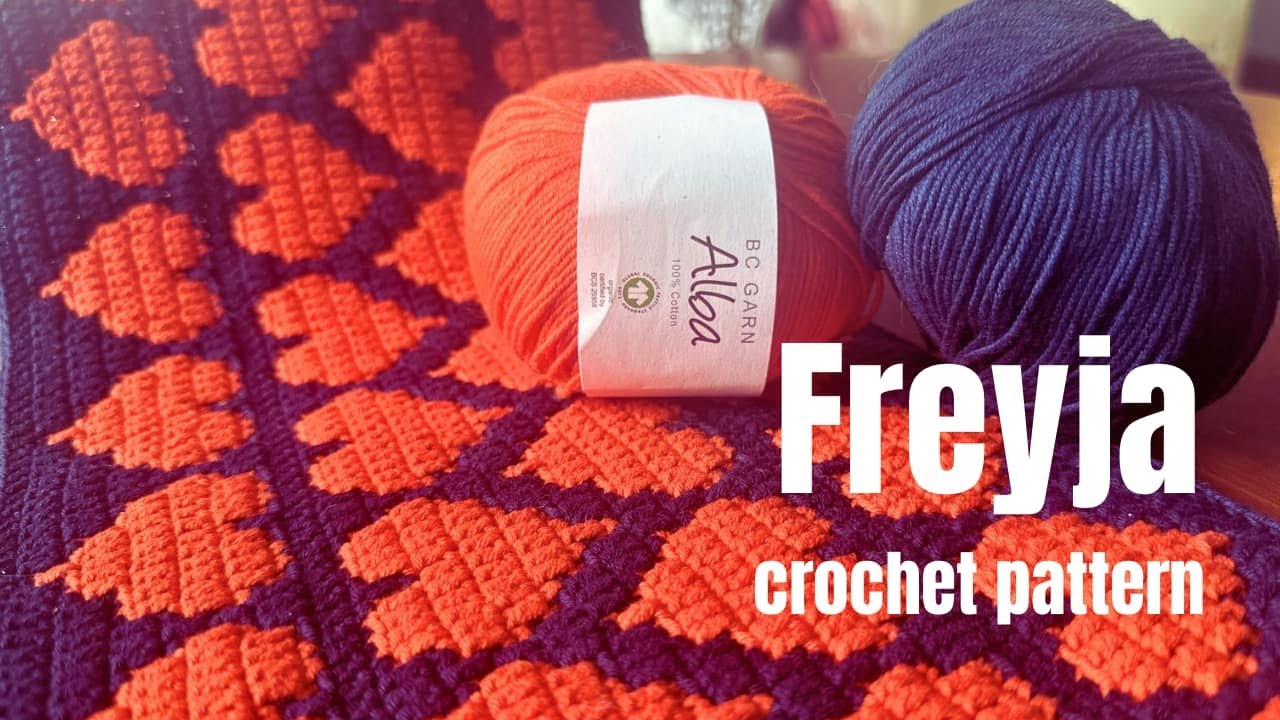 FREYJA crochet tutorial