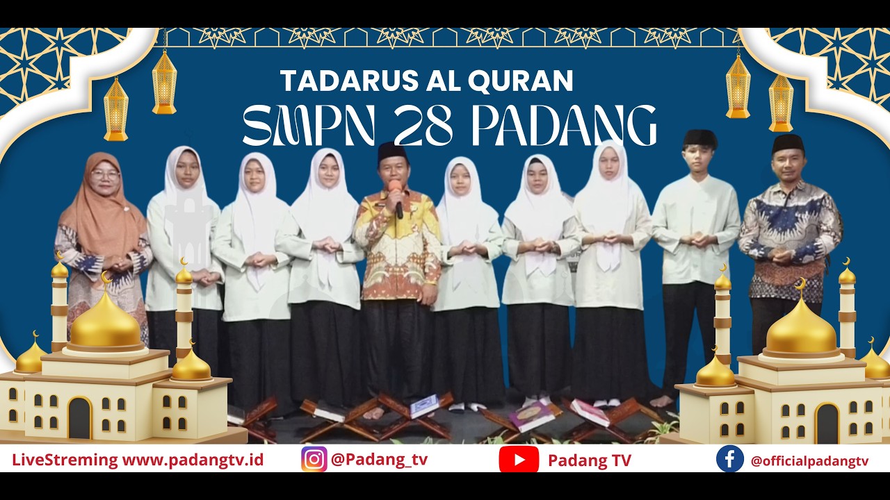 Tadarus Al Qur'an Bersama SMPN 28 Kota Padang | Tadarus