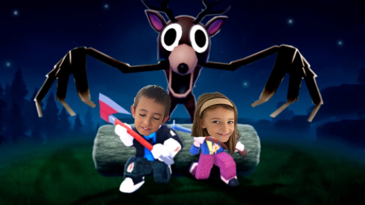 ÜBERLEBEN 99 NÄCHTE im Wald ROBLOX mit Melina