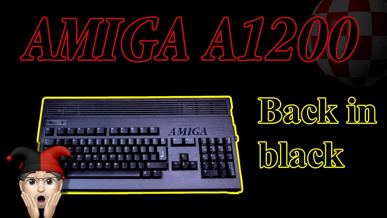 Модификации Amiga A1200 — Модернизация скромной Amiga — «Снова в чёрном»