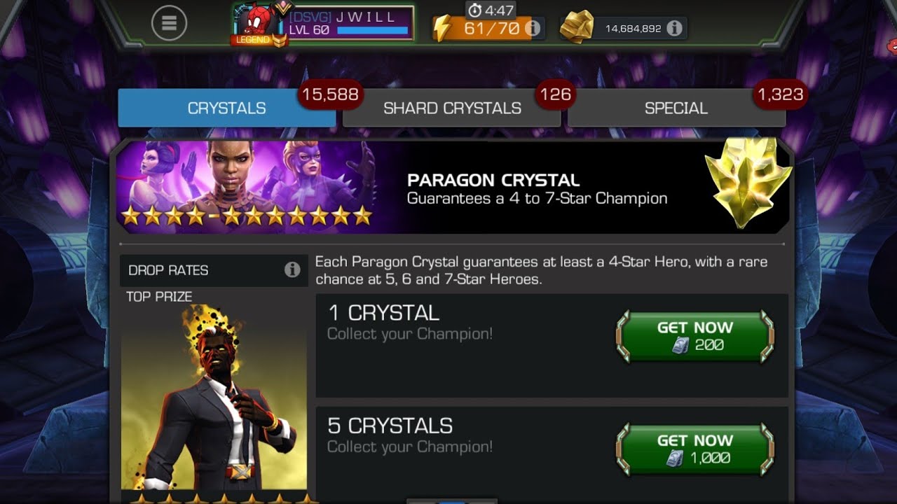 Opening more paragon crystals!!!! We get lucky!! 🥳🥳🥳