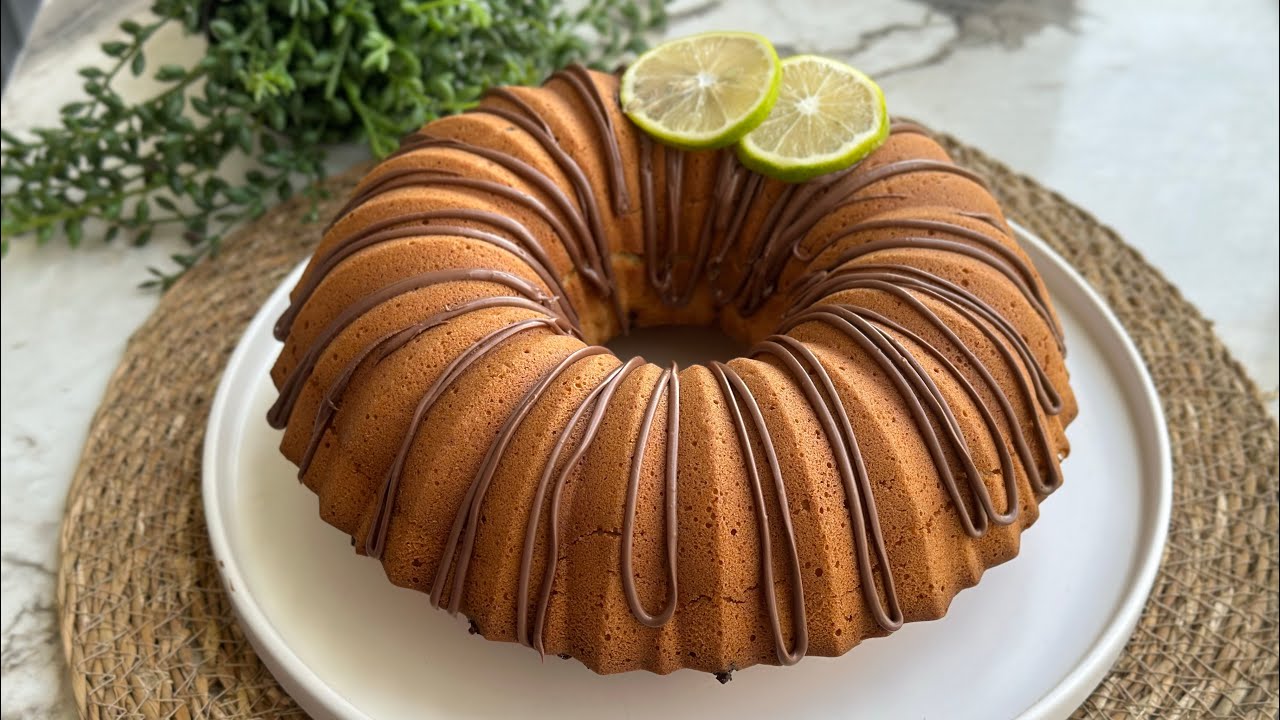 ÖYLE BİR KEK YAPTIM Kİ🤩BURAM BURAM LİMON KOKAN SÜNGER GİBİ LİMONLU KEK🍋