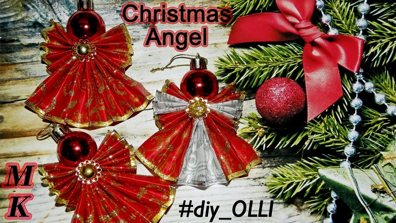 New Year DIY: Рождественский АНГЕЛ /ёлочное украшение/Christmas ANGEL