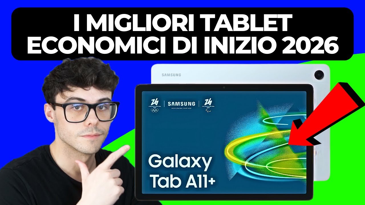 TABLET ECONOMICI 2026 - I MIGLIORI QUALITÀ PREZZO SU AMAZON (samsung, lenovo)