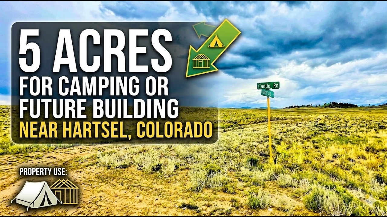 5 ACRES FOR CAMPING OR FUTURE BUILDING NEAR HARTSEL, COLORADO
