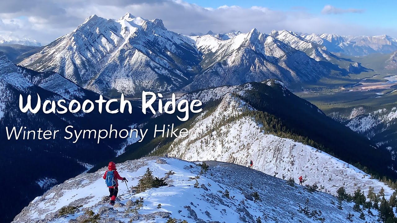 Wasootch Ridge Winter Symphony Hike, Kananaskis Canada