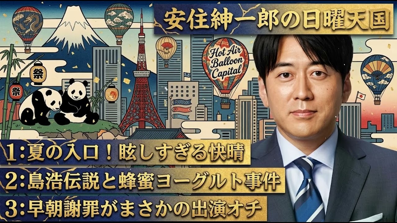 安住紳一郎の日曜天国｜安住紳一郎｜謝罪訪問の結末と“もったいない話”傑作選」