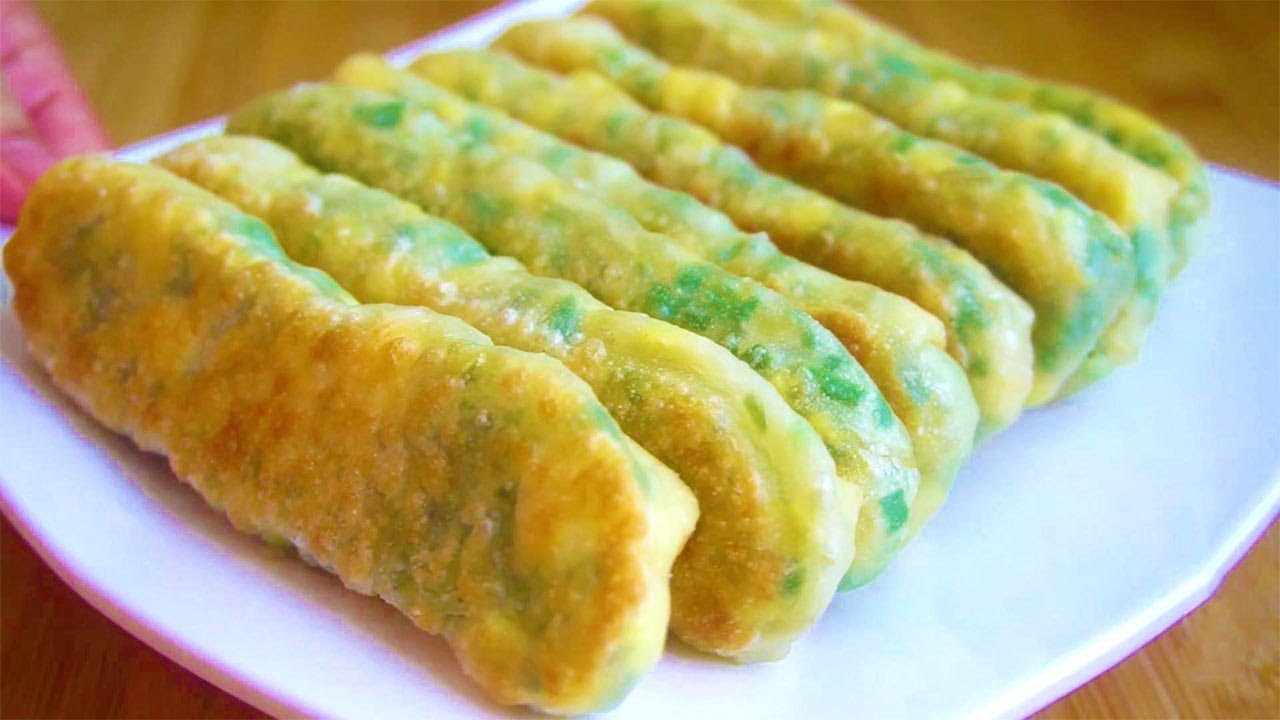 韭菜不包餃子，加兩個雞蛋，教你麵食新吃法，比油條包子還香【娟子美食】