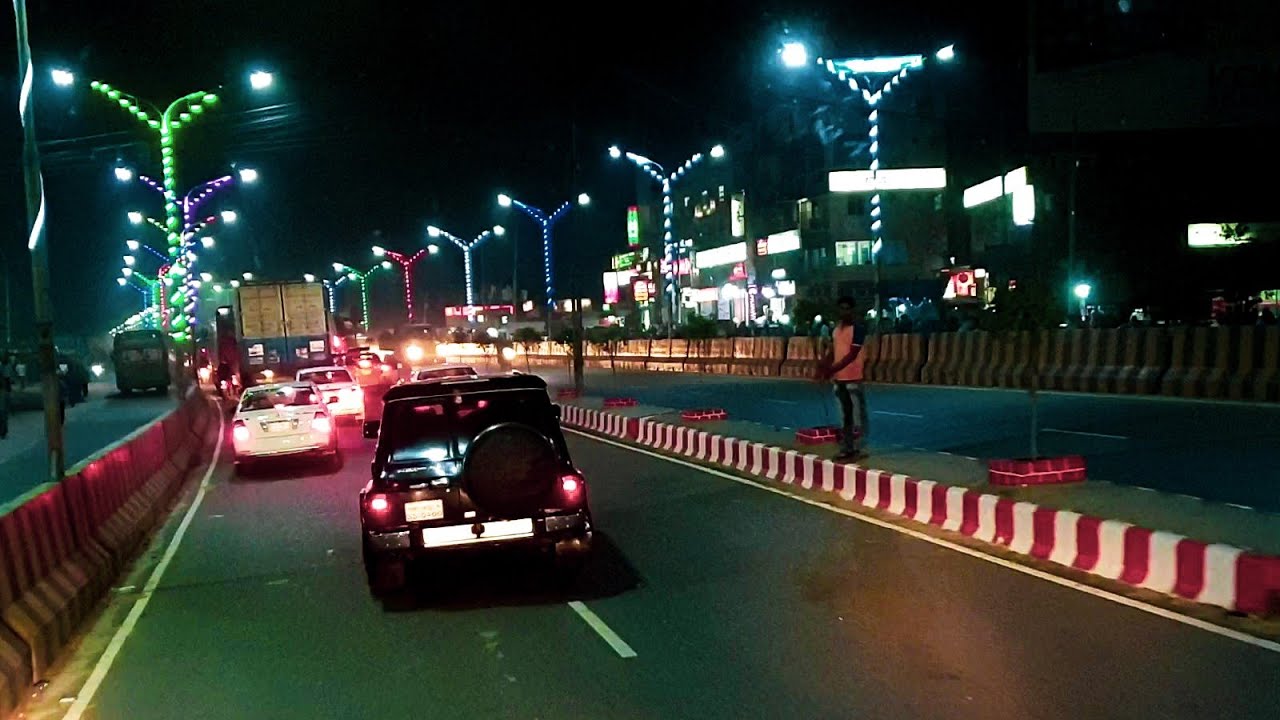 নতুন সাজে ঢাকা আরিচা হাইওয়ে || Dhaka to Savar Beautiful Road Views