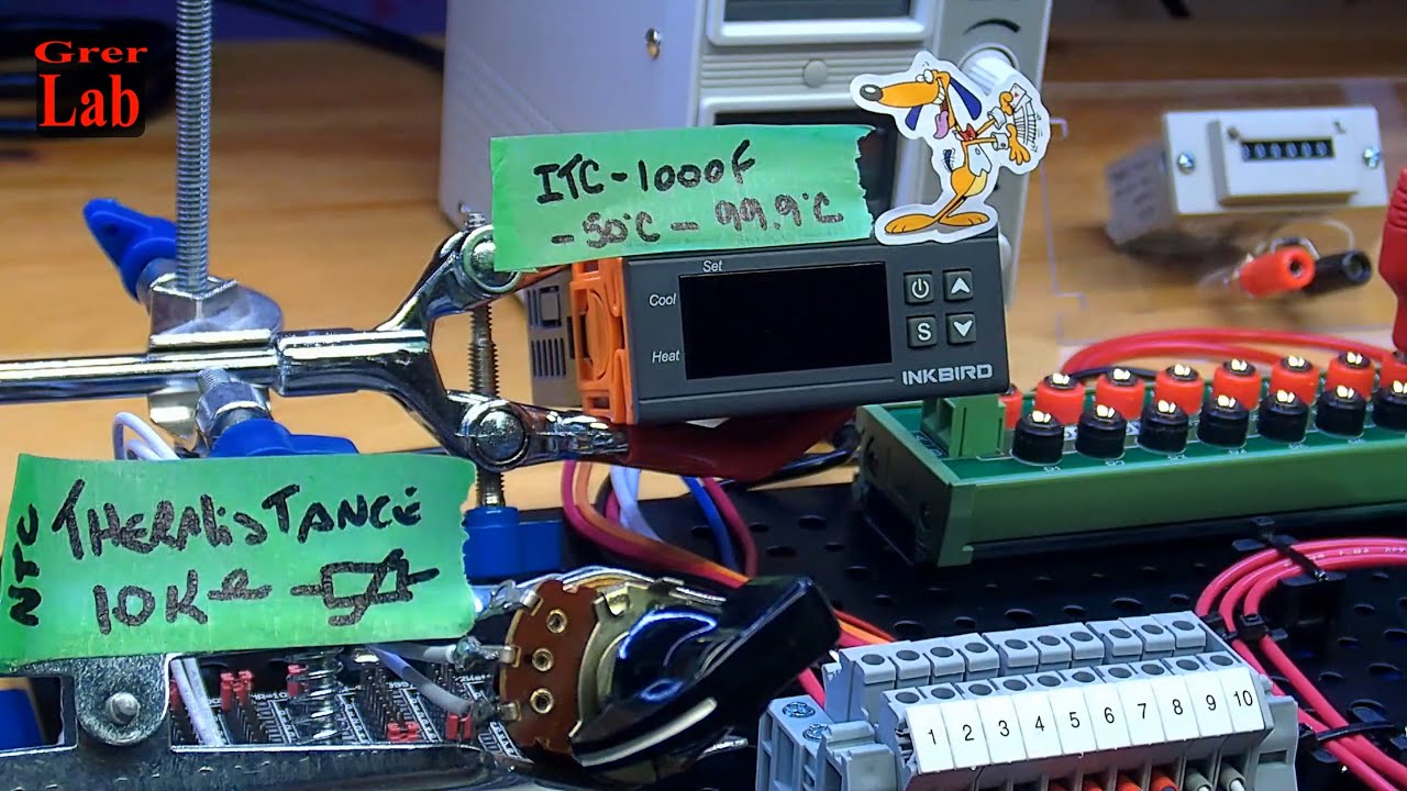 68 - ITC-1000 (Inkbird) Thermostat numérique 12 Vcc