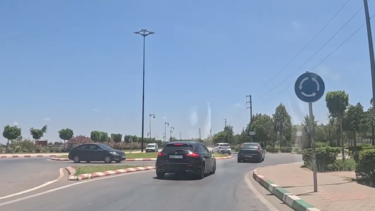 Balade en moto Route vers Ain Aouda