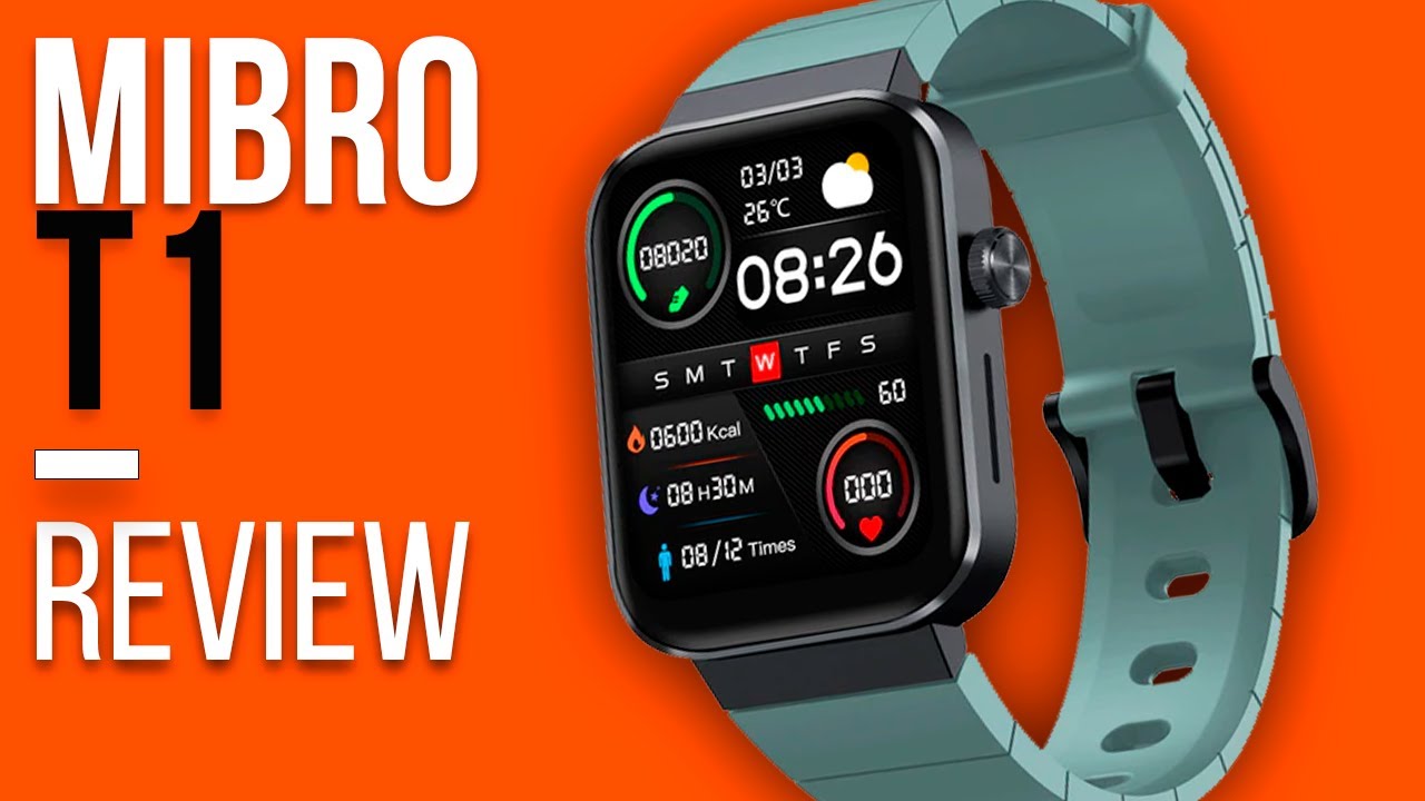 MIBRO T1 Unboxing Review - AMOLED, 2ATM e CHAMADAS! Mas vale a pena? É bom? - MIBRO T1 PTBR