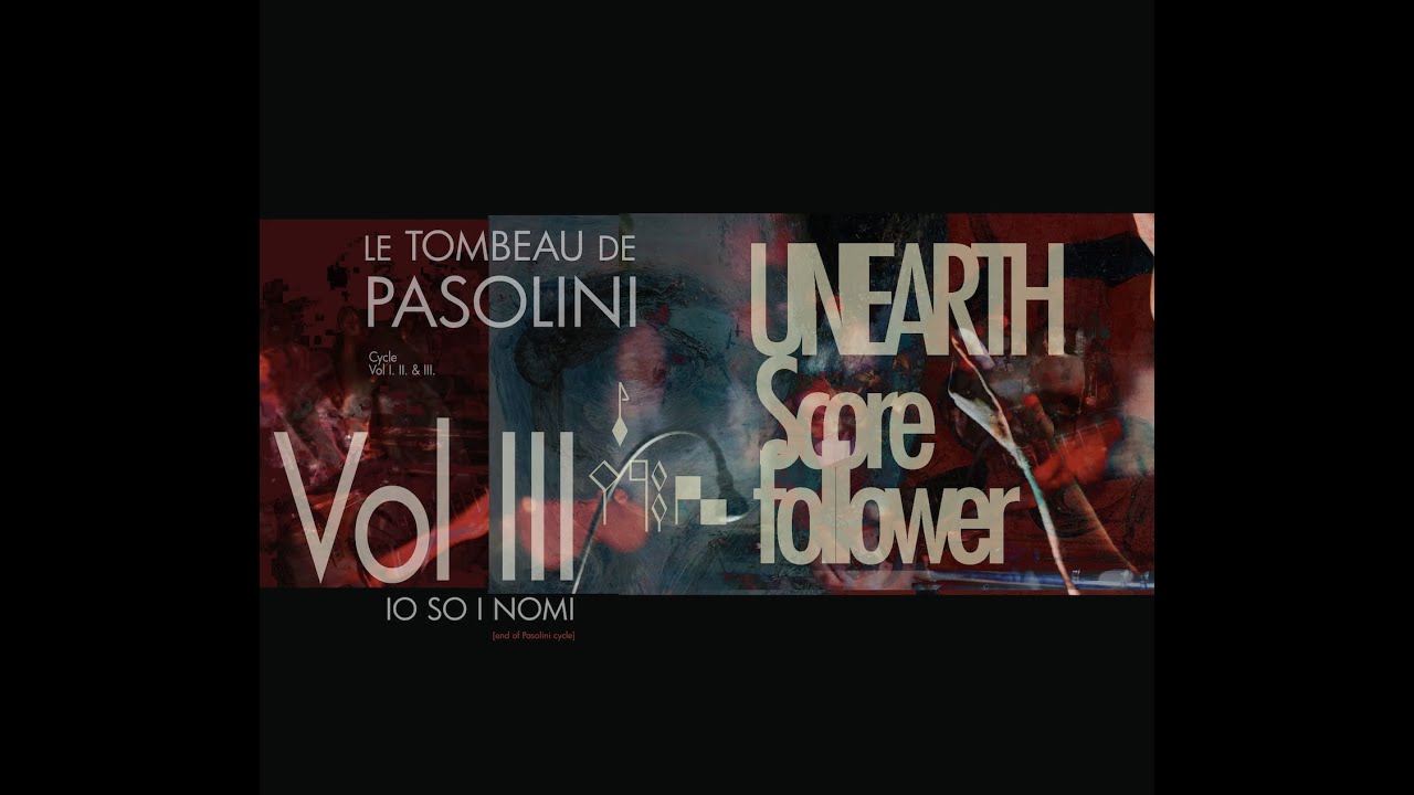 Le Tombeau de Pasolini Vol III - Guiraud/Nemø ensemble (2025)