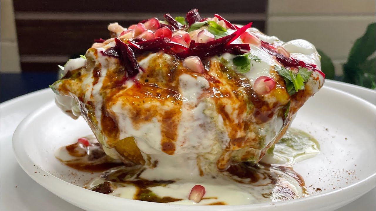 बिना मैदा बिना झंझट राज कचौड़ी बनाने का सब से आसान तरीक़ा | Raj Kachori Recipe घर के ही कुछ सामान से