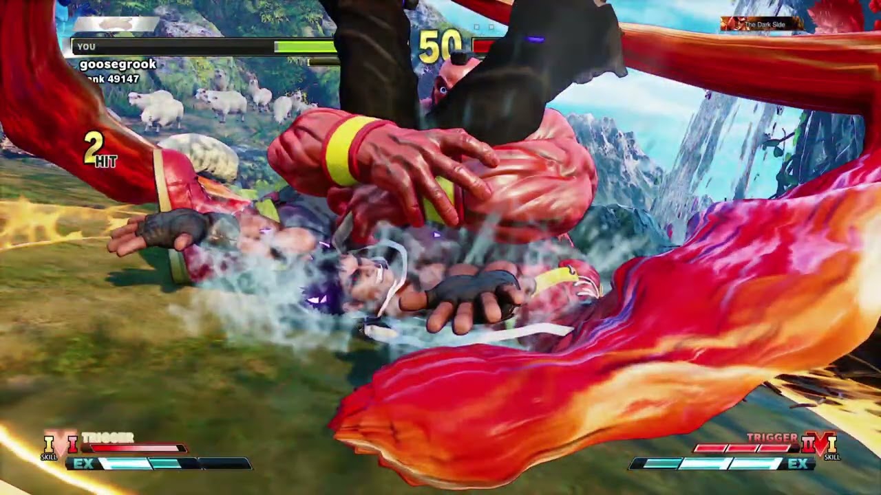street fighter 5 zangief vs kage