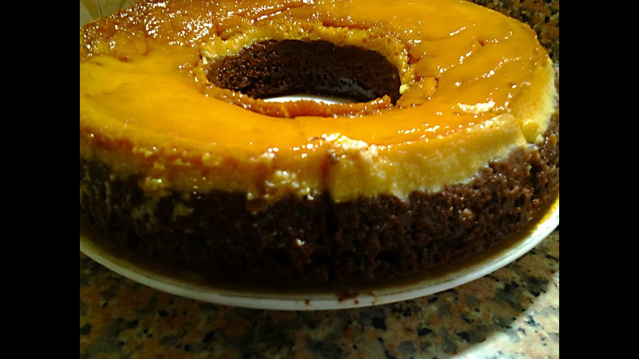 الكيكة السحرية بالشكولا سهلة ولذيذة Cake magique