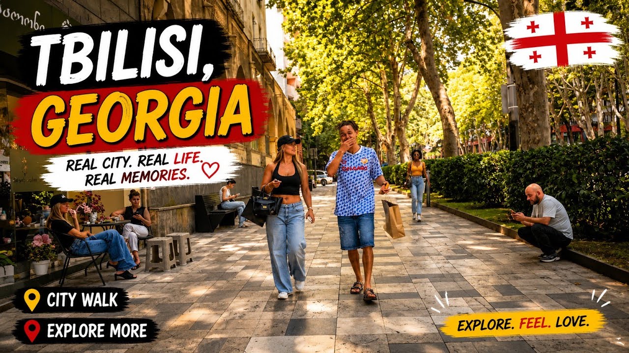 Tbilisi.Georgia.Is Tbilisi the most beautiful city in Georgia? Walking tour❤️