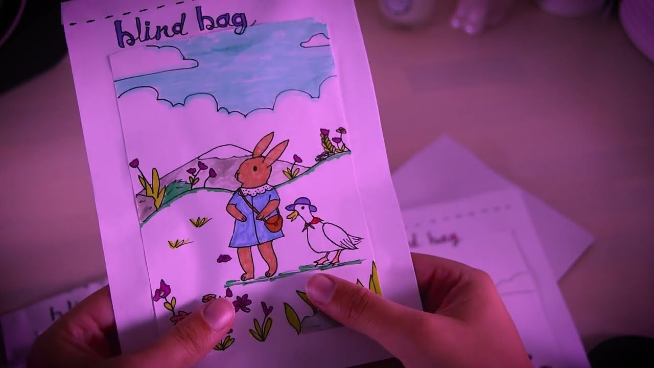 Ma première vidéo ASMR Bling Bag