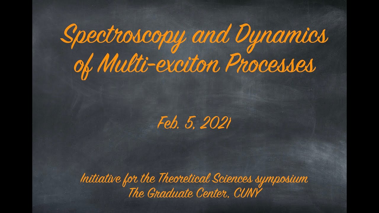 Spectroscopy and Dynamics of Multi-exciton Processes