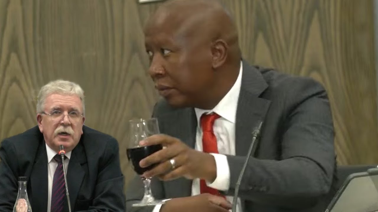 Julius Malema Saves White Judge from unfair question at JSC Interviews.