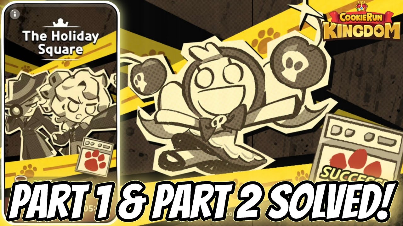The Holiday Square Part 1 & Part 2 ALL SCENE SOLVED!