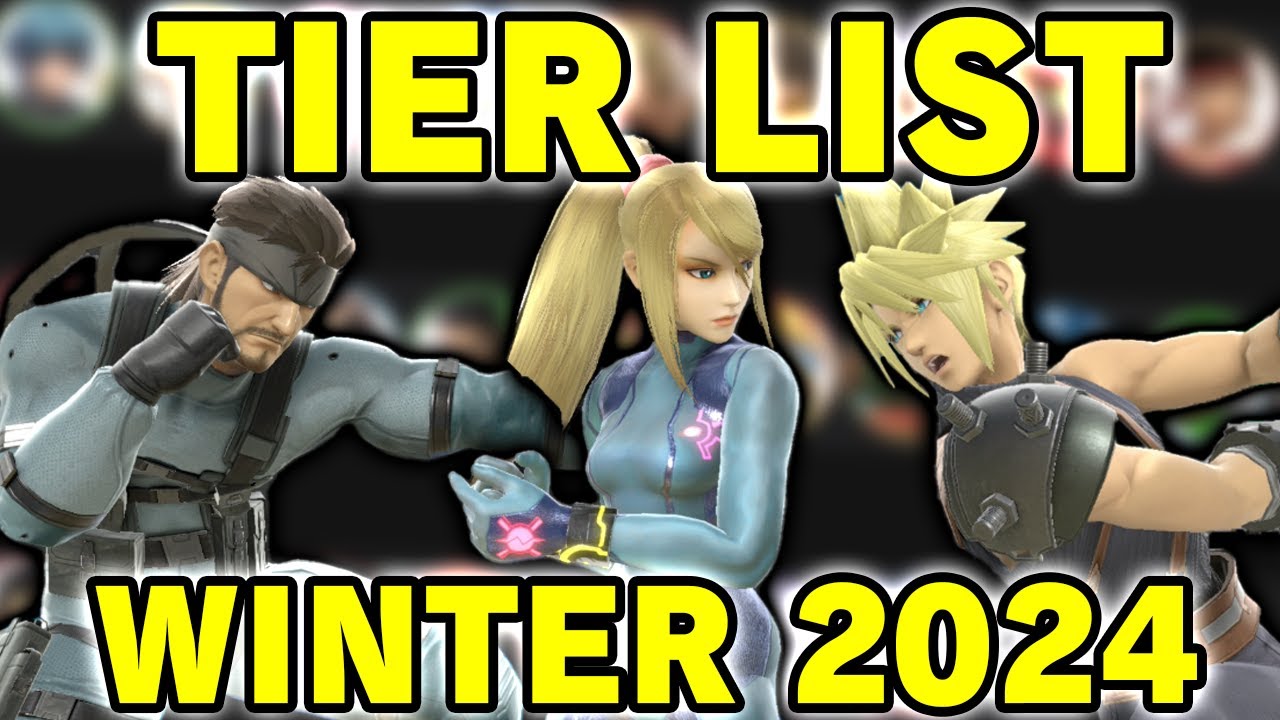 WINTER 2024 SMASH ULTIMATE TIER LIST (Full List)