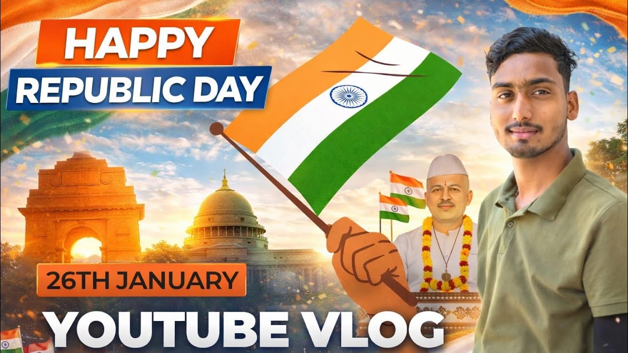 Republic day vlog at Village 🇮🇳🇮🇳😚 #india #republicday #vlog #viralvideo 