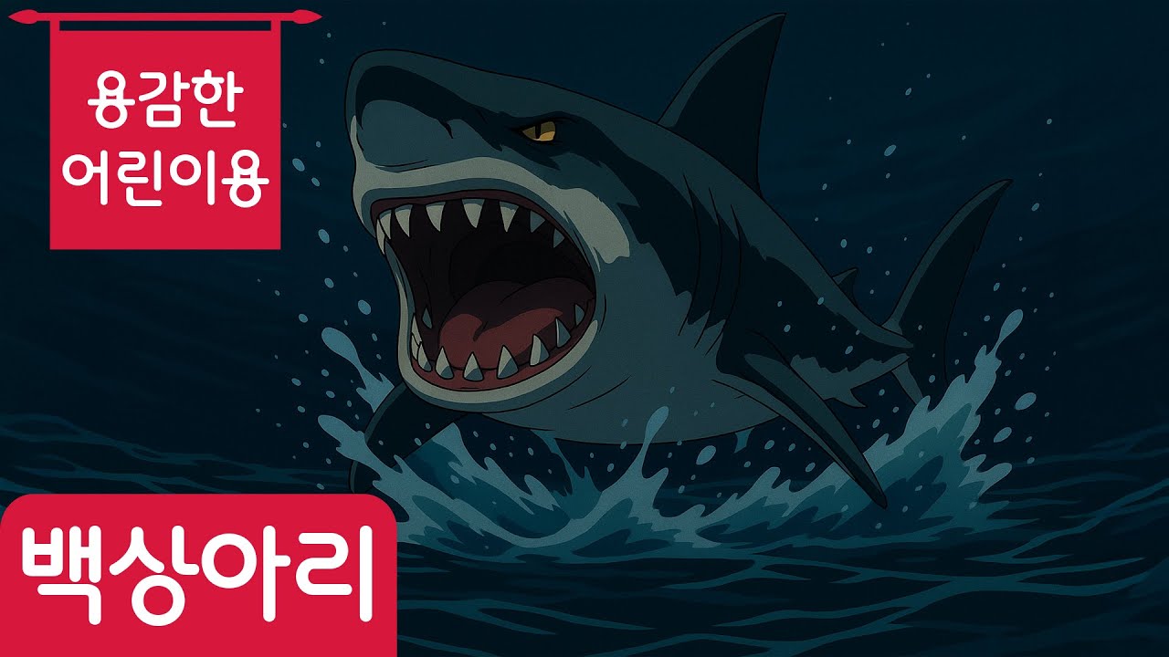 백상아리 | 바다 동요 | 무서운 동요 | 어린이 동요 | 망둥이키즈
