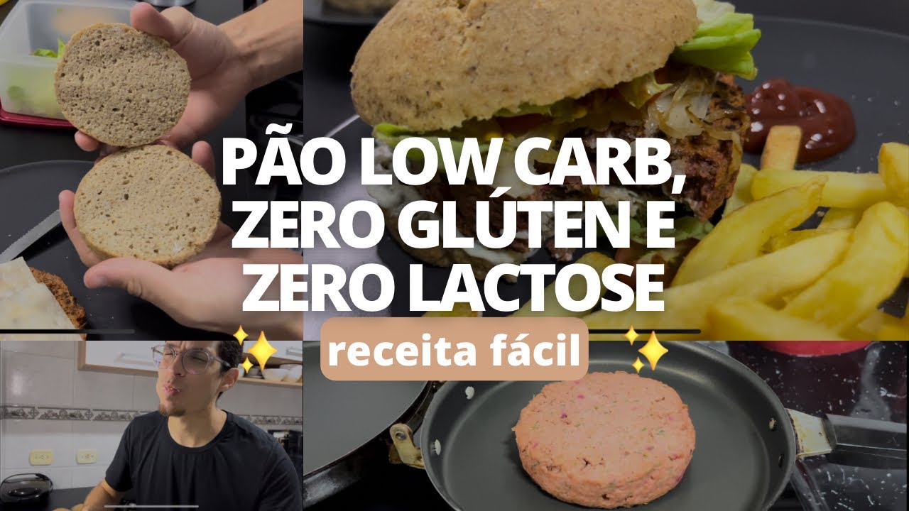 PÃO SEM GLÚTEN + HAMBÚRGUER VEGETARIANO | receita fácil, lanche completo