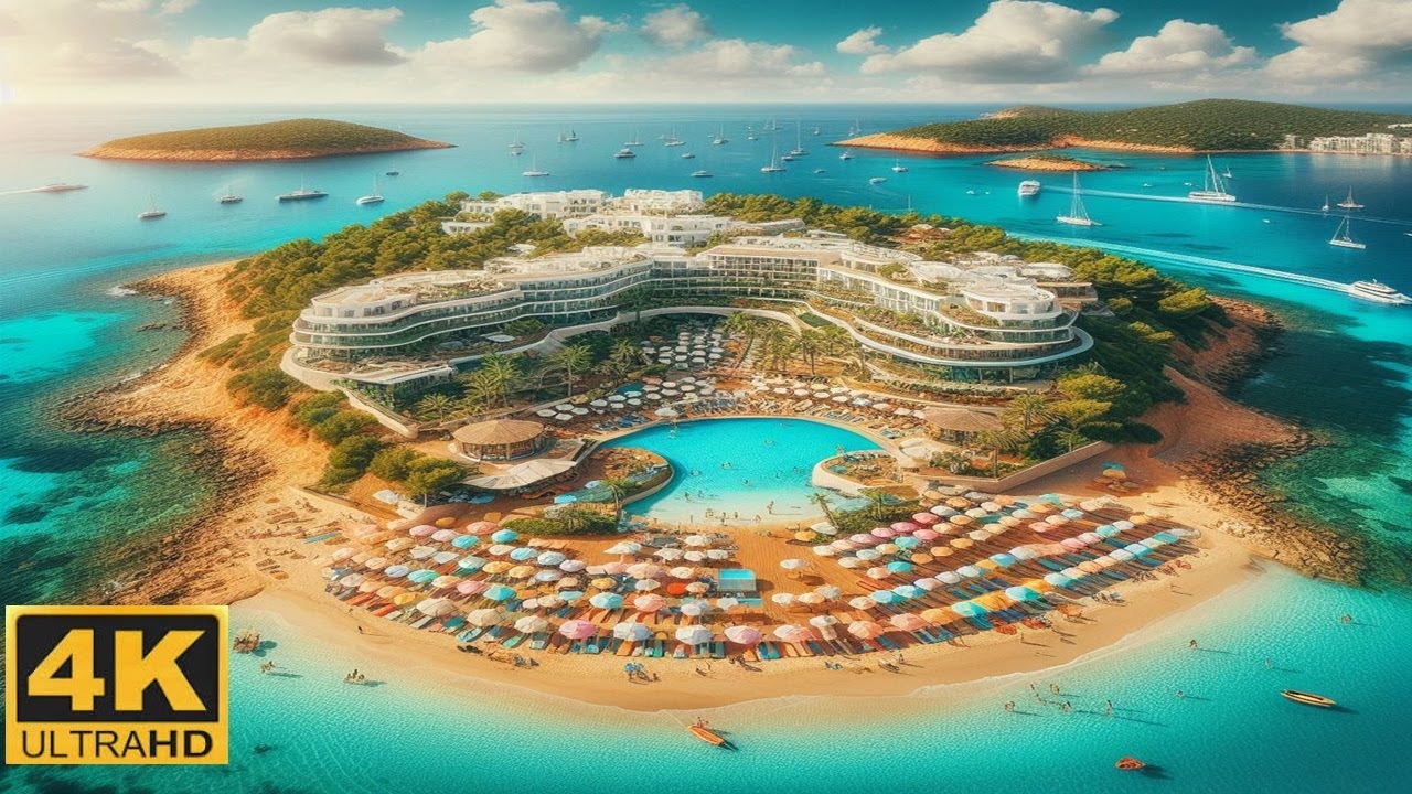 Paisajes Hermosos Con Música Electrónica 4K