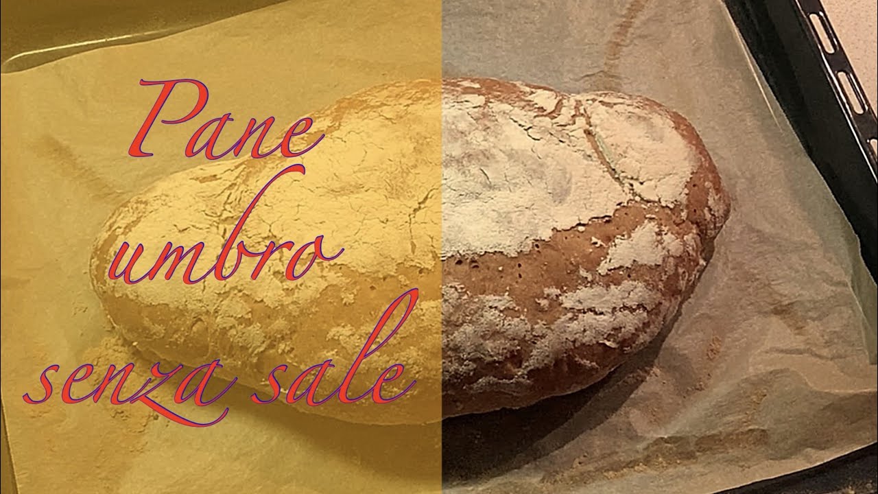 Pane umbro senza sale - RICETTA SICURISSIMA!!!