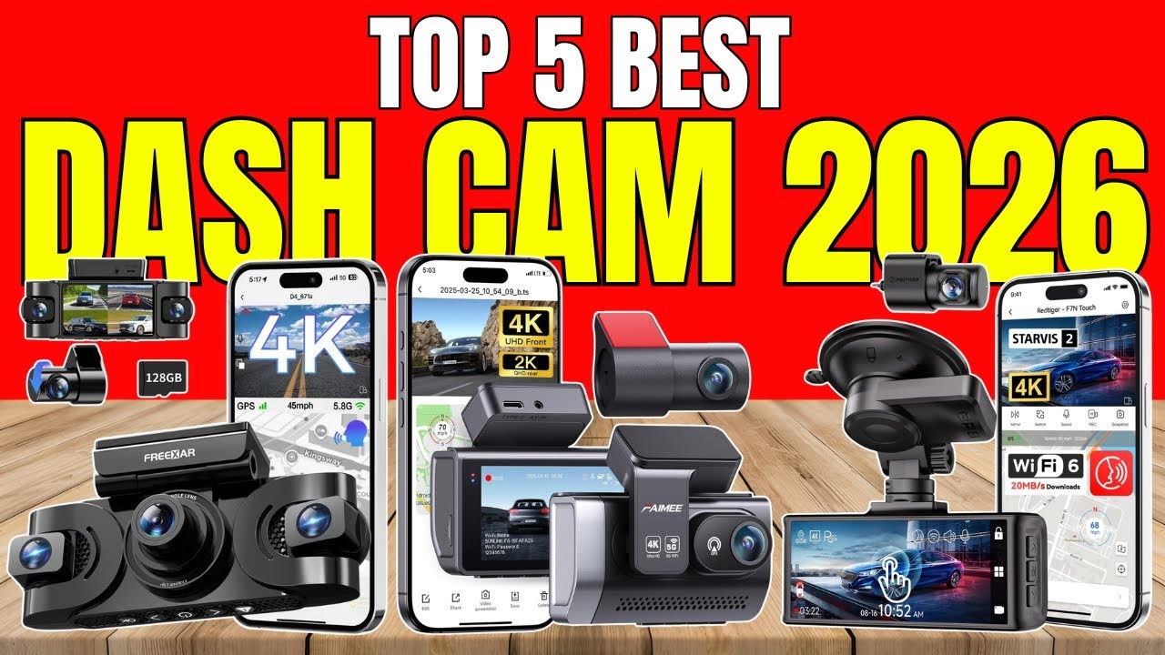 Best Dash Cams 2026 – Ultimate Buyer’s Guide!