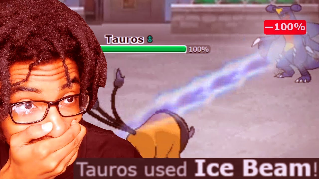 Special attacking Tauros is the funniest Pokemon ever