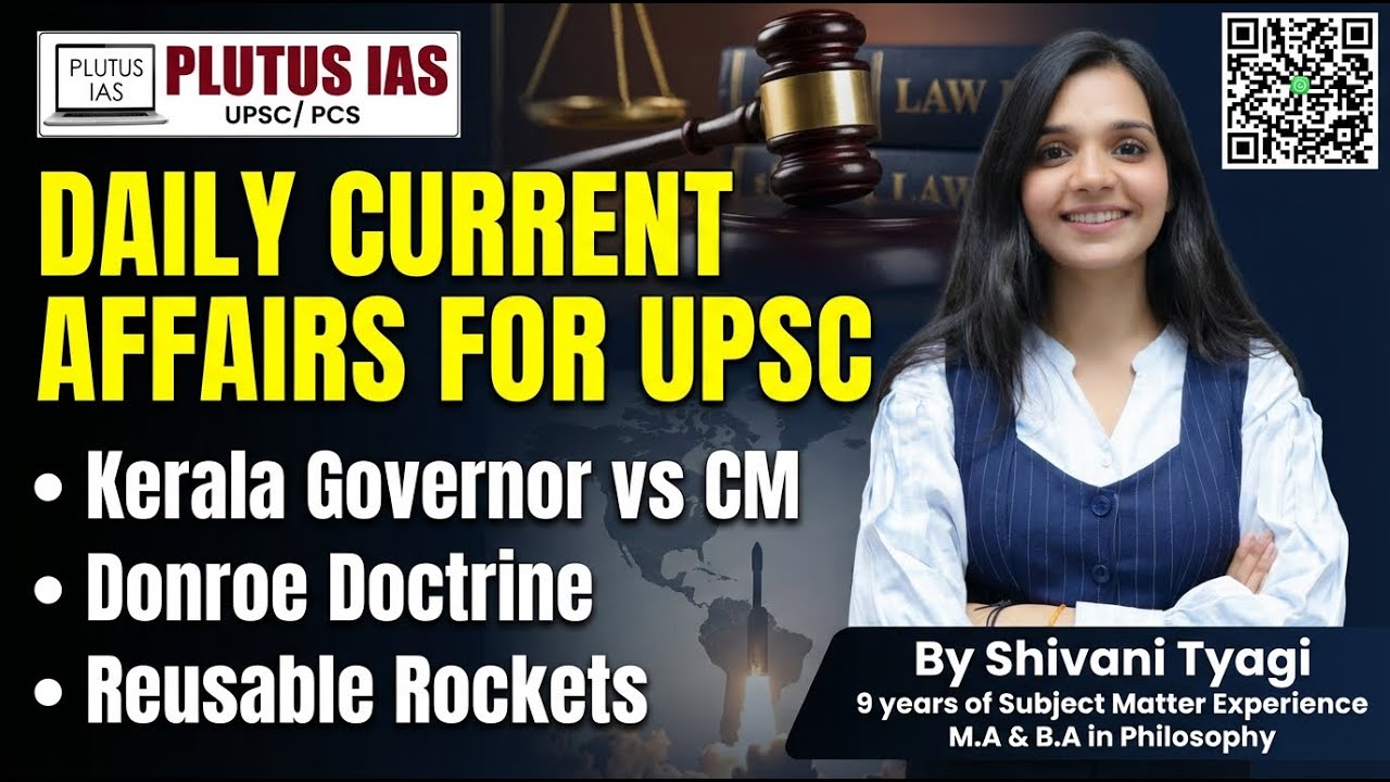 PLUTUS IAS | Daily Current Affairs for UPSC | 22nd January 2026 | Shivani Mam #currentaffairs