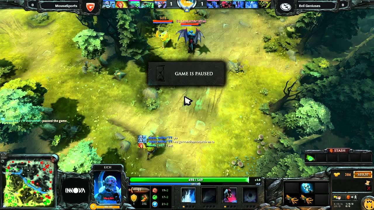 DOTA2 StarSeries S2 - EG vs Mousesports