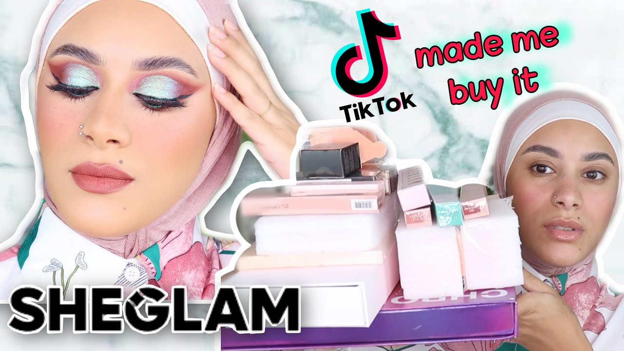 جربت اكتر منتجات مشهورة على التيك توك من شي جلام | تستاهل الضجة ولا لأ 🤔 sheglam