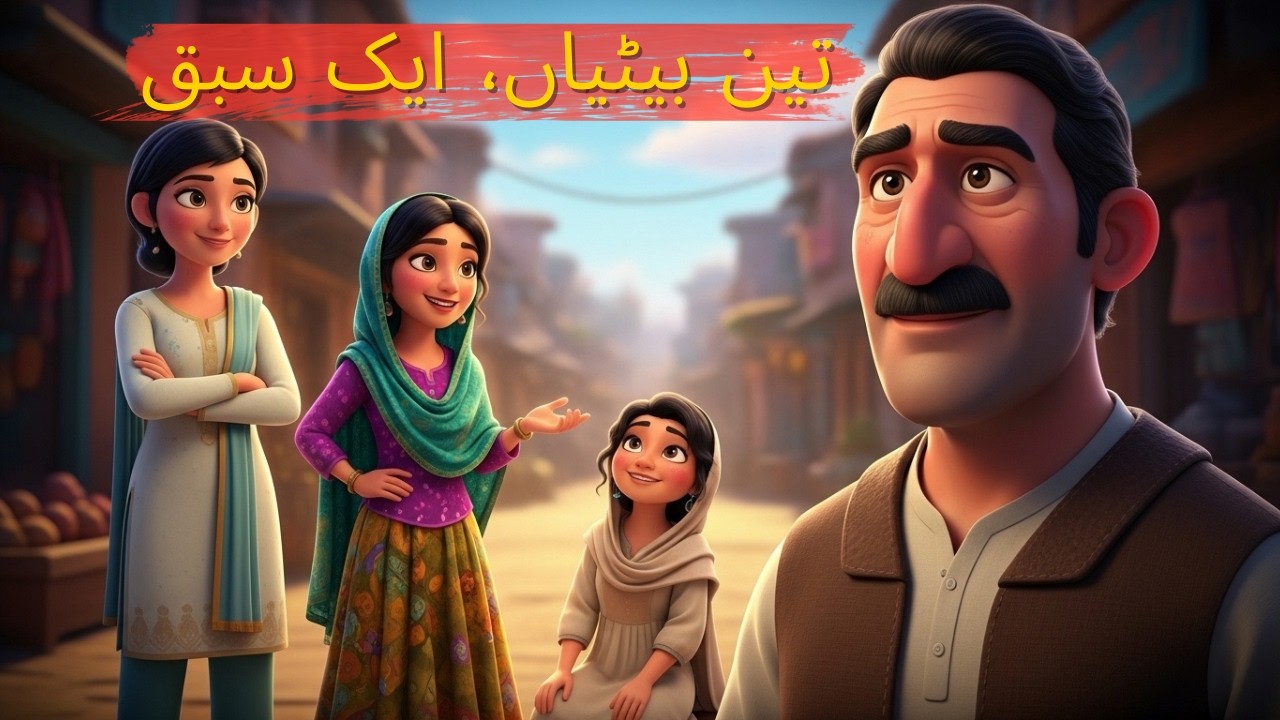 تین بیٹیاں، ایک سبق | دل کو چھو لینے والی کہانی | BM Tales