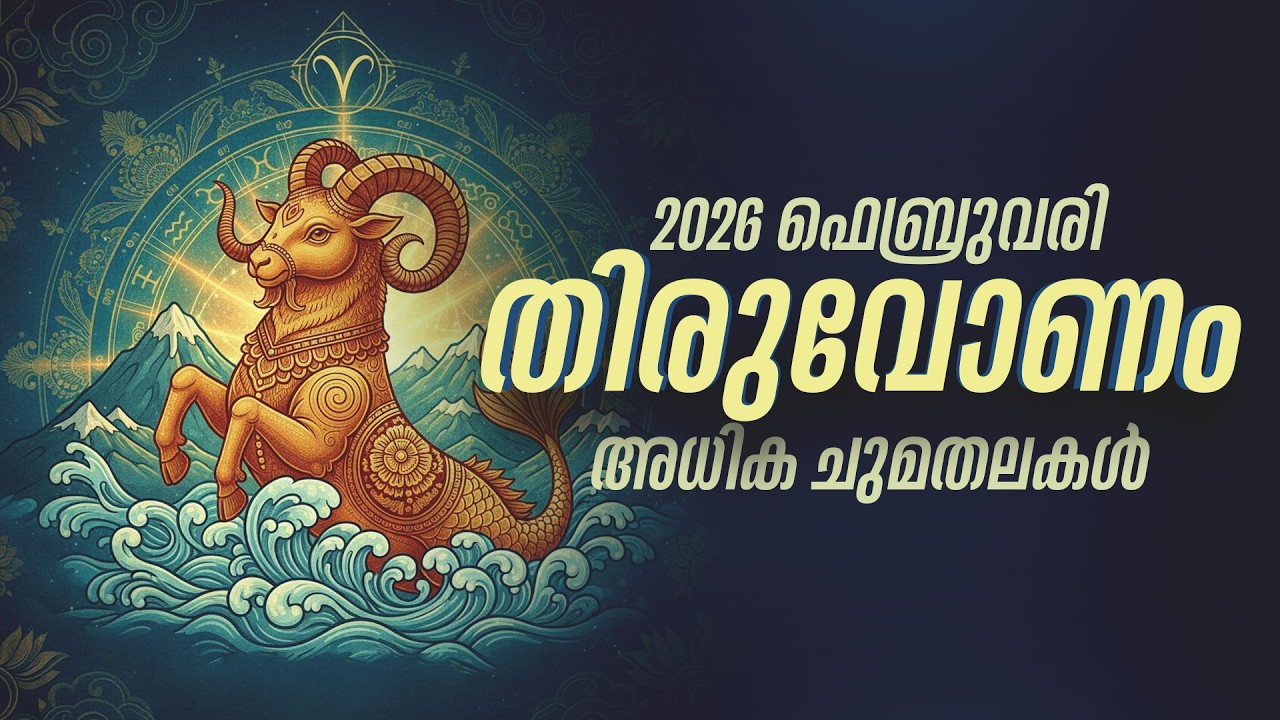 തിരുവോണം: ജോലിത്തിരക്ക് കൂടും! പക്ഷെ സൈഡ് ഇൻകം വഴി പണം വരും | Thiruvonam Feb 2026