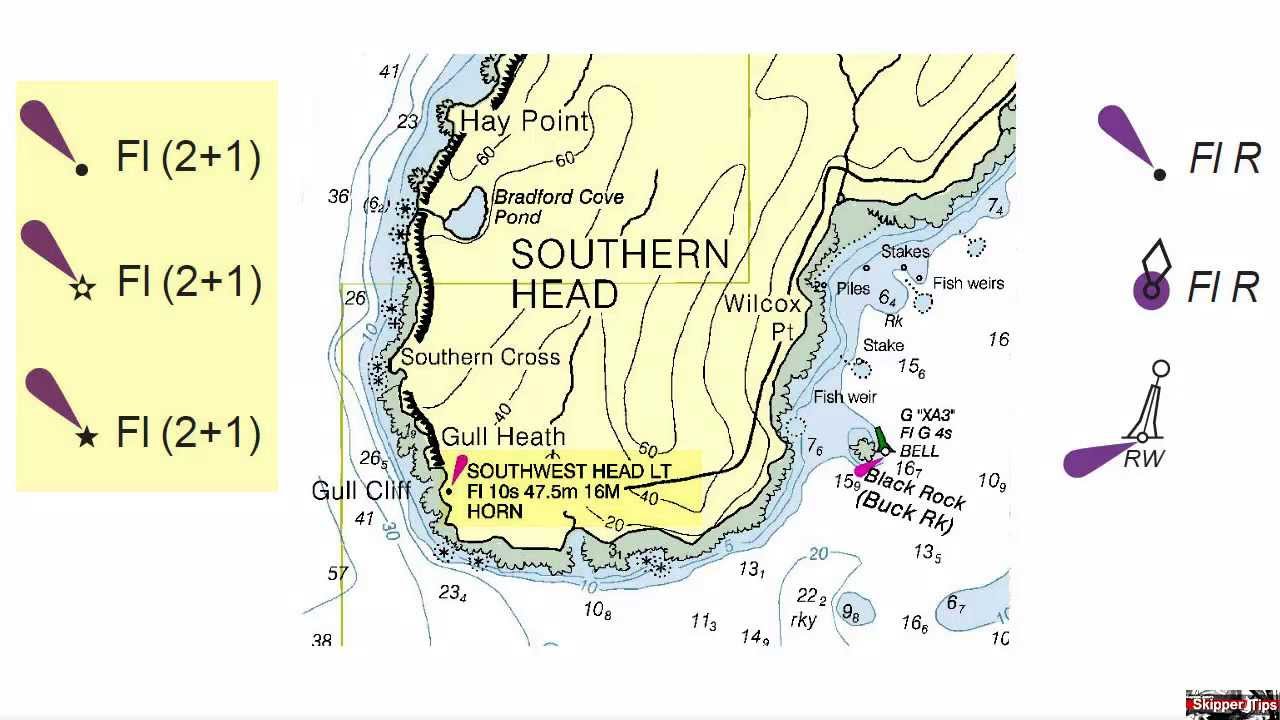 Sailing Navigation Chart Symbols You Need to Know!