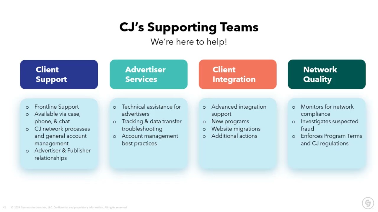 Getting Started as a CJ Advertiser: CJ’s Support Center & Developer Portal