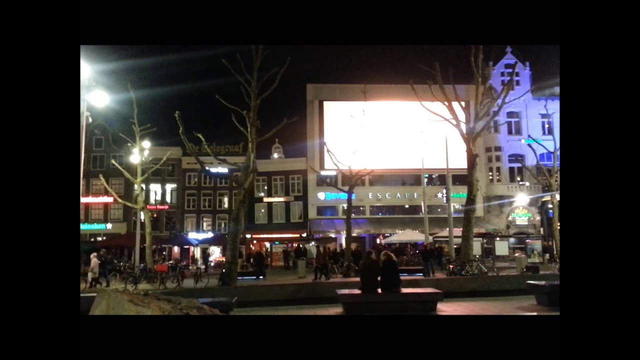 Амстердам, площадь Рембрандта, Rembrandtplein