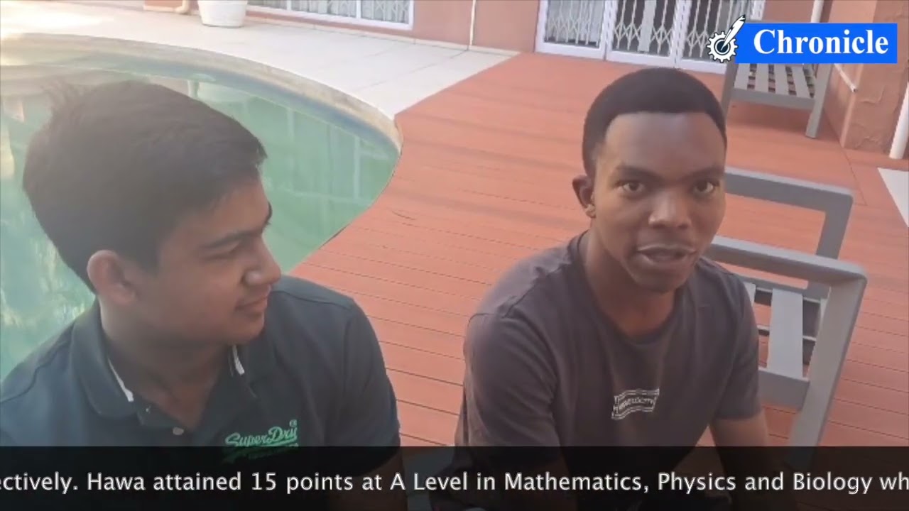 Meet Bulawayo's whiz kids, Christian Brothers College students Mikhail Ismail Hawa  and Thabile Moyo