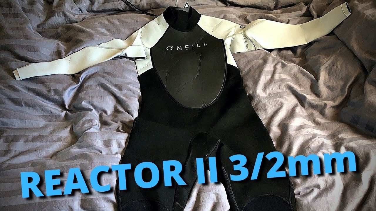 O'neill Men's Reactor II 3/2mm Back Zip Wetsuit - Review