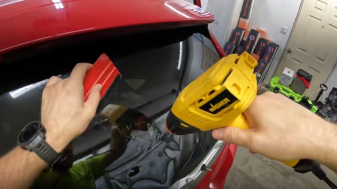 How To Tint 2015-2020 Honda Fit Rear Window