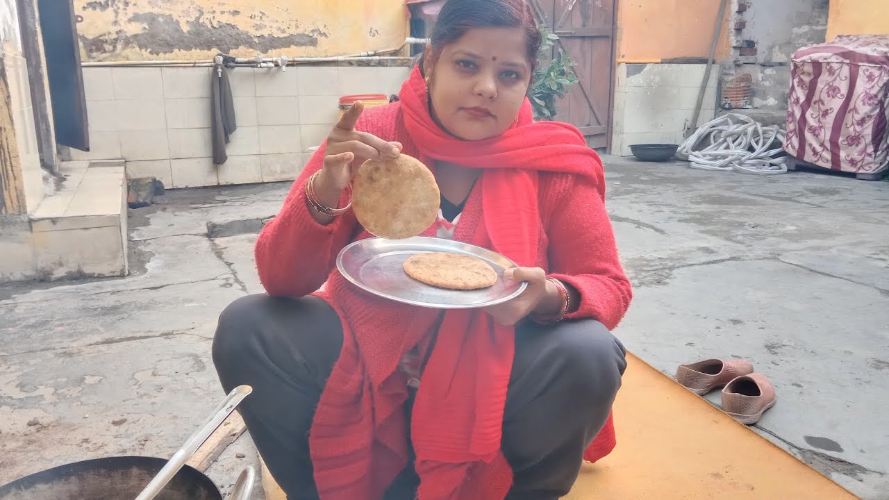 संकटी चतुर्थी व्रत के लिए खाना आलू की कचौरी और भंडारे वाले आलू पूरी🌺🌺