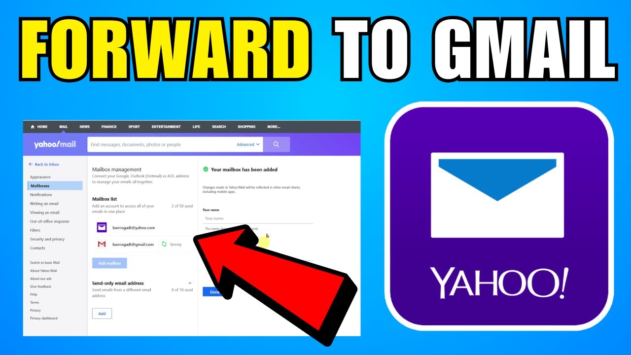 How To Forward Yahoo Mail To Gmail 2026 (Complete Guide)