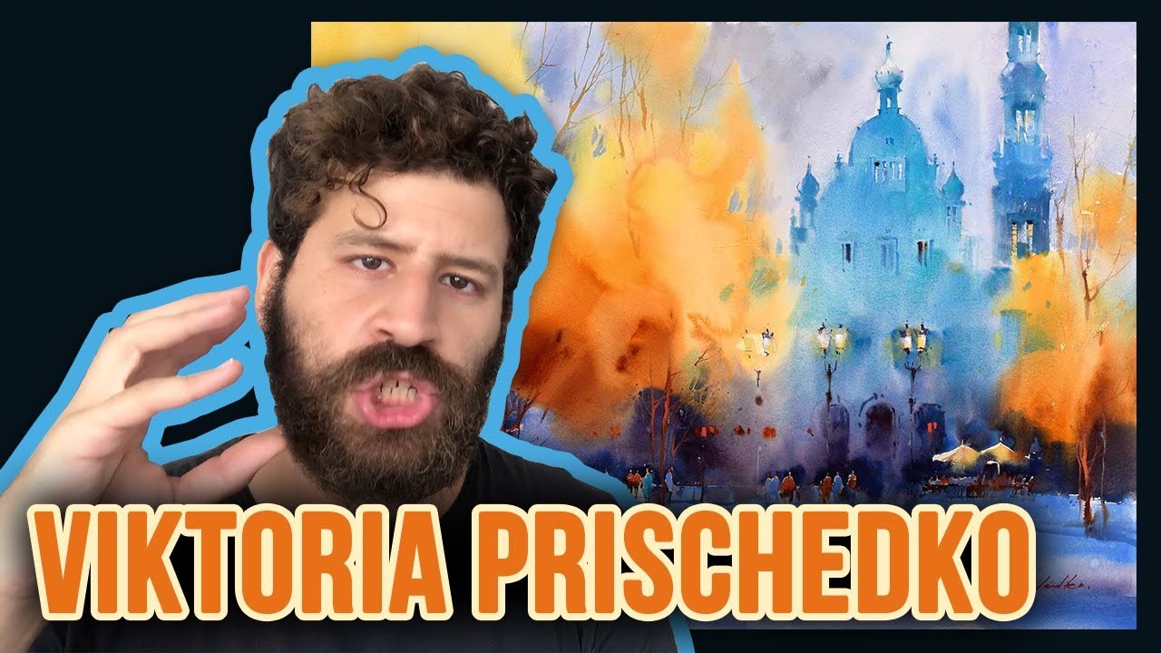 Viktoria Prischedko Watercolor Paintings | Painting Masters 37