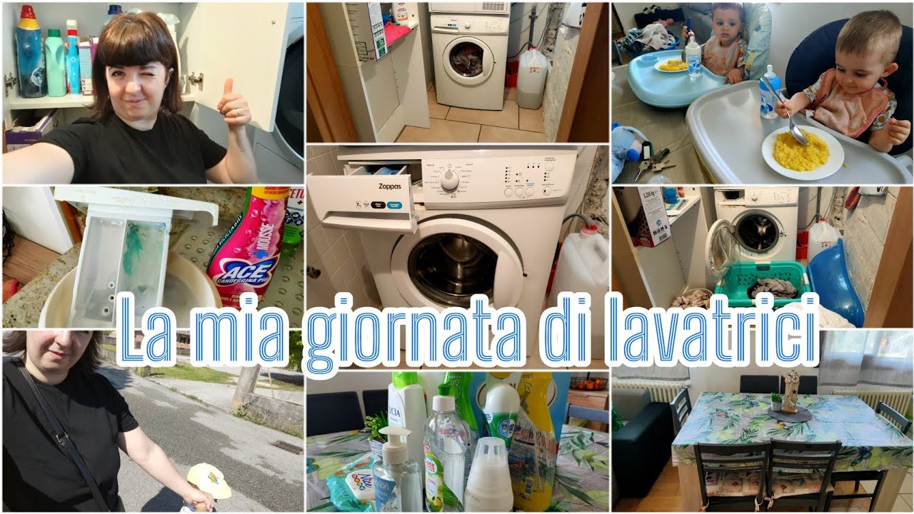 LAUNDRY DAY ROOM | La mia giornata di lavatrici