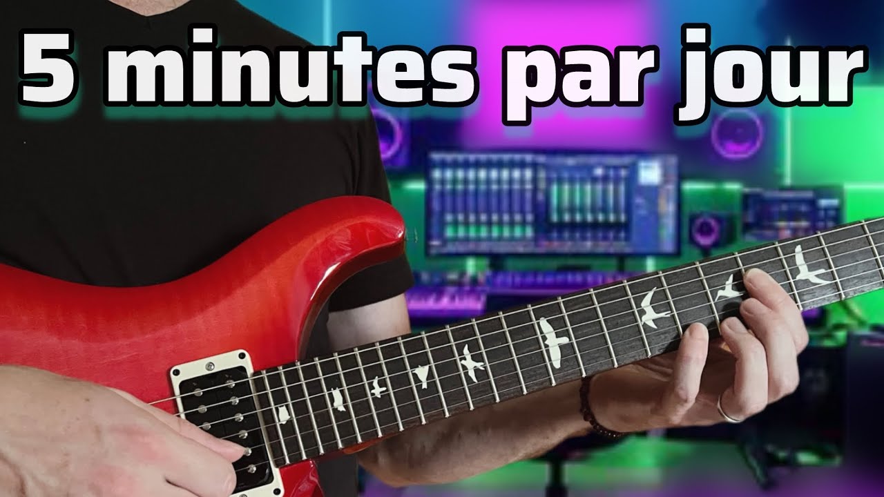 Programme d&rsquo;Entrainement Guitare pour cet &eacute;t&eacute;  et garder la forme 💪🏻 (&ccedil;a change la vie)