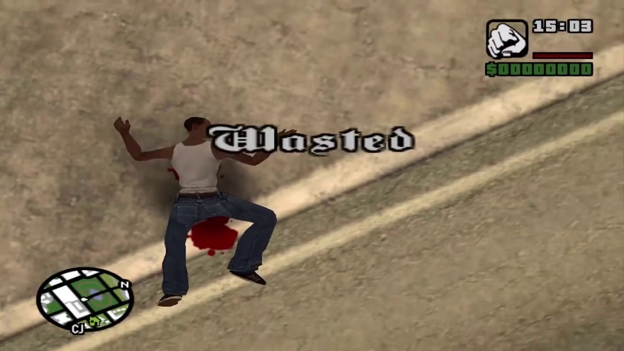 Gta San Andreas Wasted #1